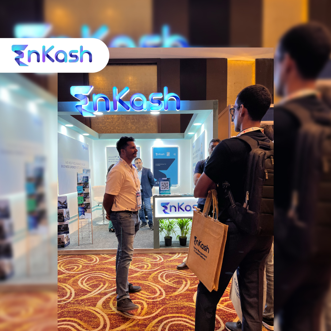 EnKashBusiness's tweet photo. Here’s a glimpse of #TeamEnKash at the 7th edition of IFTA 2022 organized by @India_Fintech today at Hotel Sahara Star, Mumbai.

#EnKash #IFTA2022 #Mumbai #FintechConnect #SpendManagement #CorporateCards https://t.co/rDFpLlkwTI