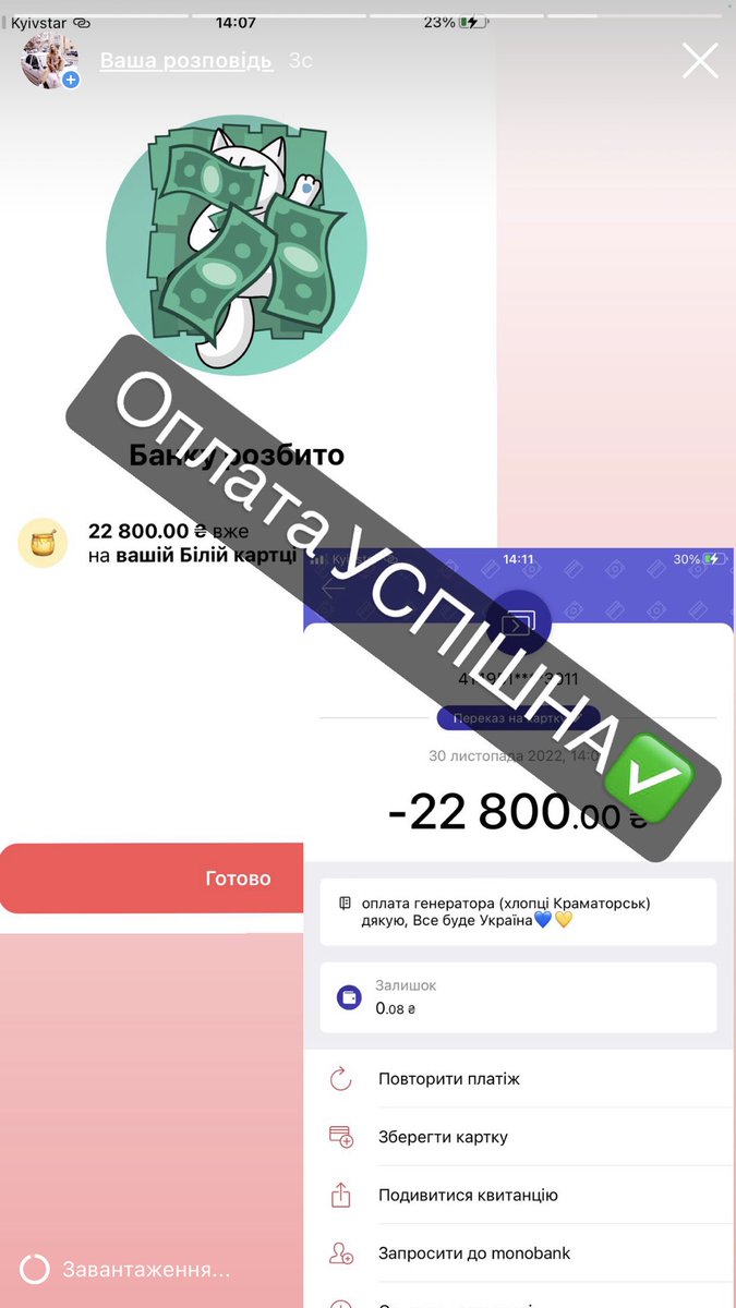 Щира дяка усім хто допоміг зі збором 
Все буде Україна💙💛