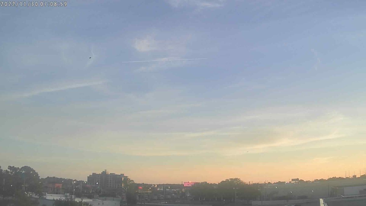 WMFEWeatherSTEM's tweet image. FPR 90.7 WMFE Orlando at sunrise and it's 66.4 F.