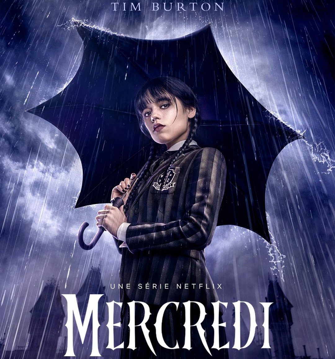 yemargent's tweet photo. J'aime bien MERCREDI. On dirait que Tim BURTON a flirté avec une EWONDO. https://t.co/ISTH2ouzUG