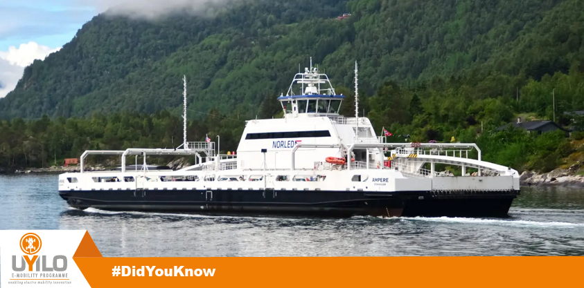 uYiloZA's tweet photo. #DidYouKnow #MVAmpere, operated by Norled, is the oldest #ElectricFerry in the world, recharges from shore batteries that are charged by hydro-electric power. More at Tech Historian. #uYilo #EV #ElectricVehicle #eMobility #EVFerry #SustainableTransport
https://t.co/A0RBRL2mJ8 https://t.co/CqMAB1ZZEK