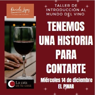 TENEMOS UNA HISTORIA PARA CONTARTE

El miércoles 14 de diciembre a las 19hr, la cocina de Daniela Lopez se abre a los vinos.

¿De que tratara la cosa? 

Vamos a a explorar 3 variedades de vinos, conocer de su historia, características de cada cepa.

Inscripciones al 099340218