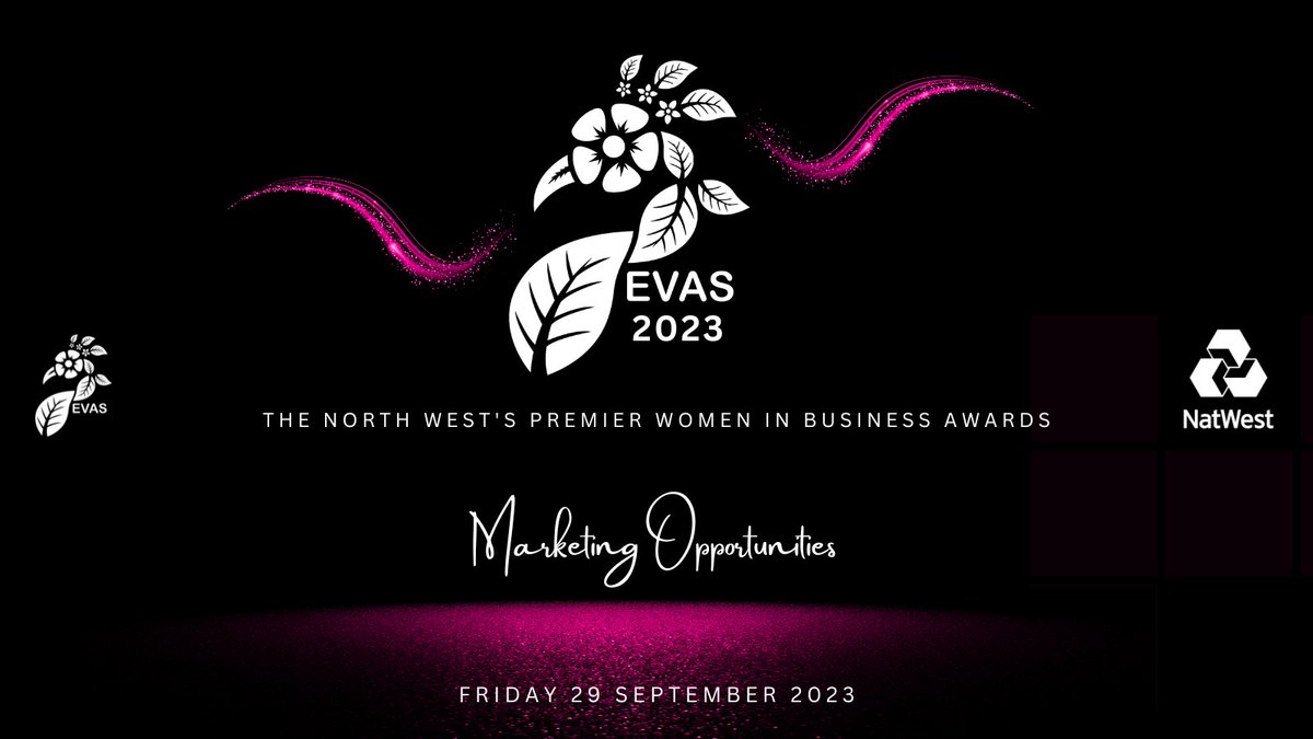 Marketing Opportunity! Would you like to sponsor the 2023 Enterprise Vision Awards? The UK's largest female only business awards! Be seen as a market leader &amp; reinforce your support of #femaleentrepreneurship, empowerment &amp; gender diversification. #EVAS2023 Contact us for details