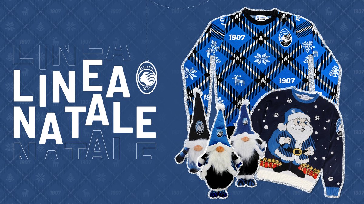 Atalanta_BC's tweet photo. Non arrivare all'ultimo con i regali di Natale! ๐
#Atalanta Xmas gifts, what else? ๐
๐ https://t.co/G2FwcgXw19
#AtalantaStore #GoAtalantaGo โซ๏ธ๐ต https://t.co/StmZbguG3t