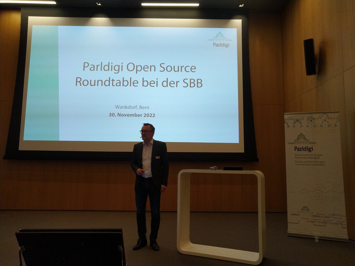 Olivier Brian (@olivierbrian) on Twitter photo Heute ist die <a href="/parldigi/">Parlamentarische Gruppe Digitale Nachhaltigkeit</a> bei der <a href="/RailService/">RailService SBB CFF FFS</a> zu Besuch. Ganz klar: Open Source ist DAS Thema.. Heute ist die <a href="/parldigi/">Parlamentarische Gruppe Digitale Nachhaltigkeit</a> bei der <a href="/RailService/">RailService SBB CFF FFS</a> zu Besuch. Ganz klar: Open Source ist DAS Thema..