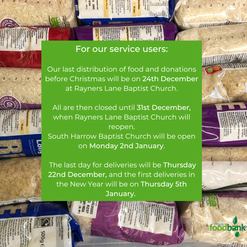 Harrow FoodBank tweet media