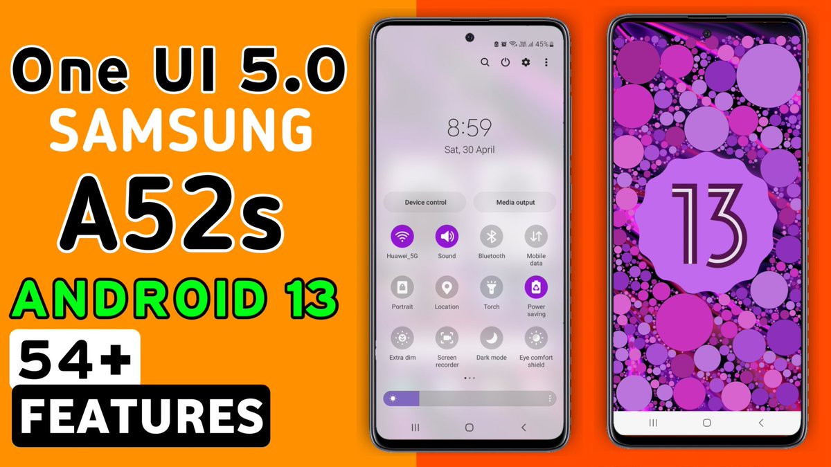 Sahejsain's tweet image. Video Link : youtu.be/qXyNvlolP9Q

Samsung Galaxy A52s Android 13 One Ui 5.0 Update Features | A52s New Update #A52s #SamsungA52s