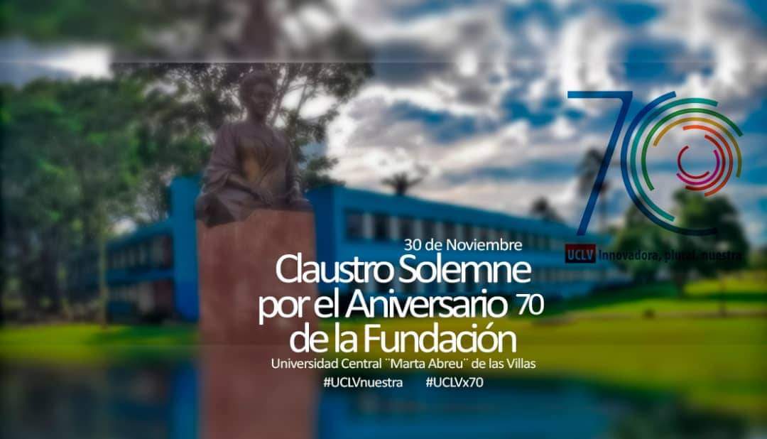 Ministerio de Ciencia, Tecnología y Medio Ambiente (@citmacuba) on Twitter photo Celebra su aniversario 70 Universidad Central Marta Abreu de Las Villas, el centro de educación superior más importante de la región central de Cuba y el más multidisciplinario.
<a href="/ElbaRosaPM/">Elba Rosa</a>
<a href="/SANTANACITMA/">JOSE FIDEL SANTANA NUÑEZ</a>
<a href="/adianez_taboada/">Adianez Taboada</a>
<a href="/ArmandoRguezB/">Armando</a> Celebra su aniversario 70 Universidad Central Marta Abreu de Las Villas, el centro de educación superior más importante de la región central de Cuba y el más multidisciplinario.
<a href="/ElbaRosaPM/">Elba Rosa</a>
<a href="/SANTANACITMA/">JOSE FIDEL SANTANA NUÑEZ</a>
<a href="/adianez_taboada/">Adianez Taboada</a>
<a href="/ArmandoRguezB/">Armando</a>