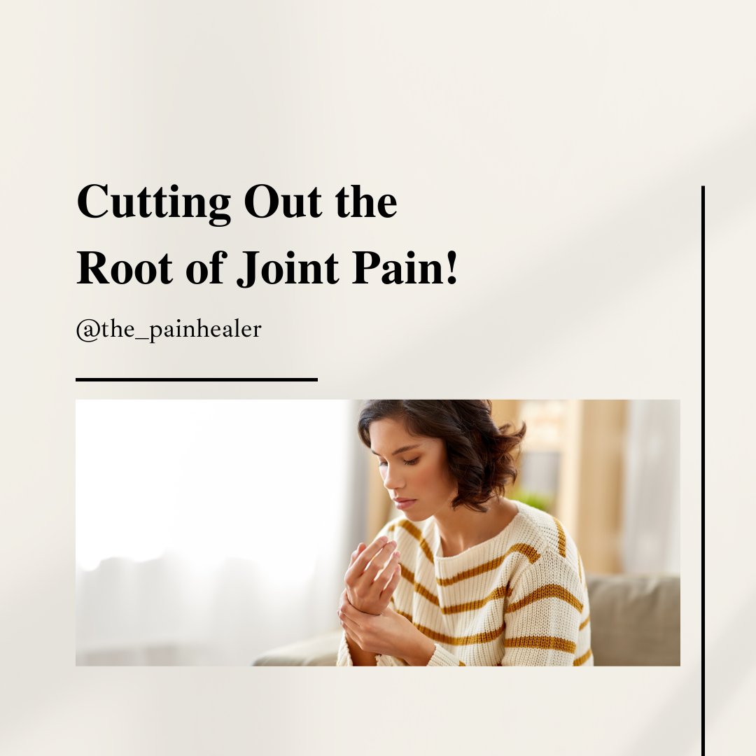Painhealer8's tweet photo. Cutting Out the Root of Joint Pain!

More and more people these days are suffering from joint pain and just don't know what to do about it. 

read more ➡️ ➡️ ➡️ 
https://t.co/18ERAnAzqM https://t.co/VqZQQyedDe