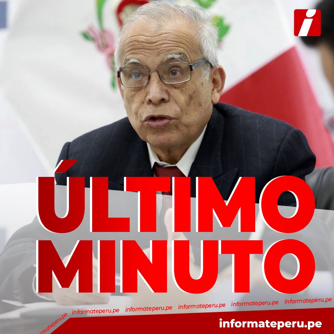 🔴 #LOÚLTIMO El Gobierno de Pedro Castillo designó a Aníbal Torres Vásquez como jefe de asesores del Consejo de Ministros (PCM).