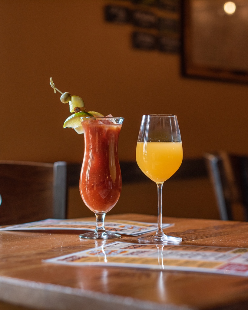 But first, cocktails. 🍻🍷🍹 Bloody Mary's, Cider Mimosas, Seasonal Cocktails. Grab your friend and grab a drink! 

⁠⁠#skinnypancake #pancakia #cocktails #drinks #vermont #eatlocal #vteats #btv #farmtotable #supportlocal #burlingtonvt #albanyny #crepe #gostowe #locallysourced