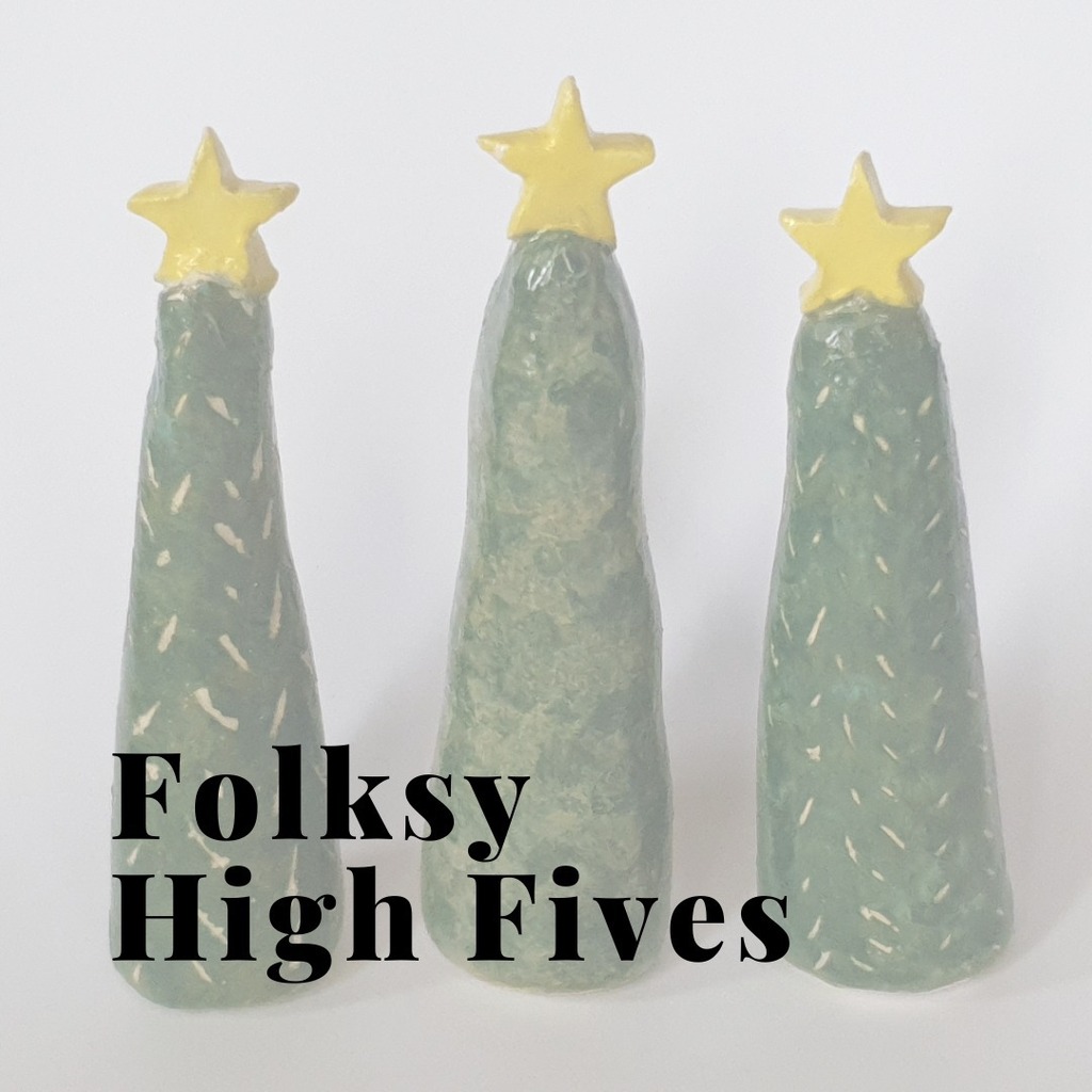 folksy's tweet photo. Let's celebrate the last day of November with some good news shall we?

High fives to these Folksy sellers - congrats on your sales and for taking the big step of opening a shop!

@rebeccawilburjewellery 
@jain_ceramics 
@nerissact

Want to shout about y… https://t.co/VcjmMZheuM https://t.co/HK14vWvLKU