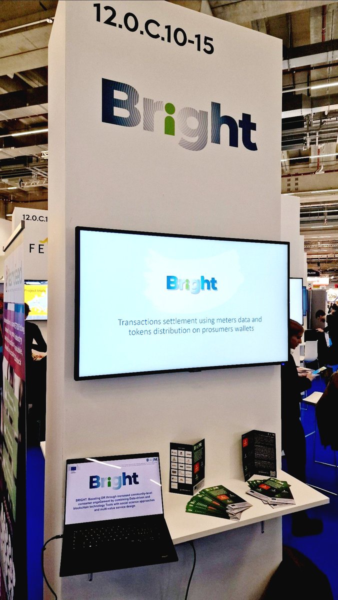 Day 2 is on at <a href="/Enlit_Europe/">Enlit Europe</a> 
Come and visit our <a href="/EuBright2020/">BRIGHT the EU project</a> booth, European Project Zone, Hall 12 - 12.0.C.10-15
#IAMENLIT #EnlitEurope #h2020bright #brighttheeuproject #futureofenergy #socialscience #DigitalTwin