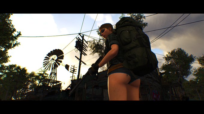 SCUM大型アプデでワイプされてたのでまた最初から物資集めの旅へ… 