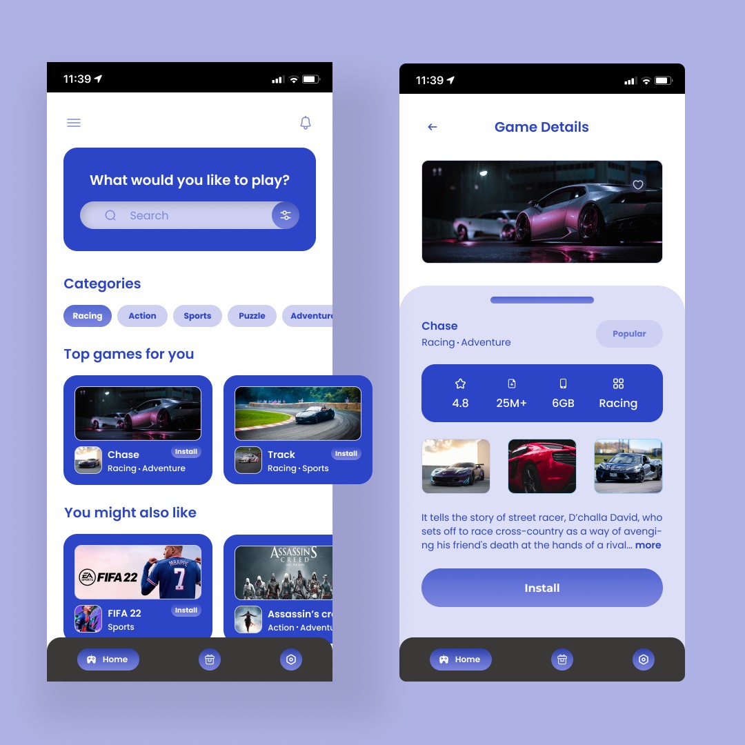 DavidBoogeyman's tweet image. I designed a gaming download user interface.
Would appreciate your feedback

#UIUXDesigner #productdesign #uiux