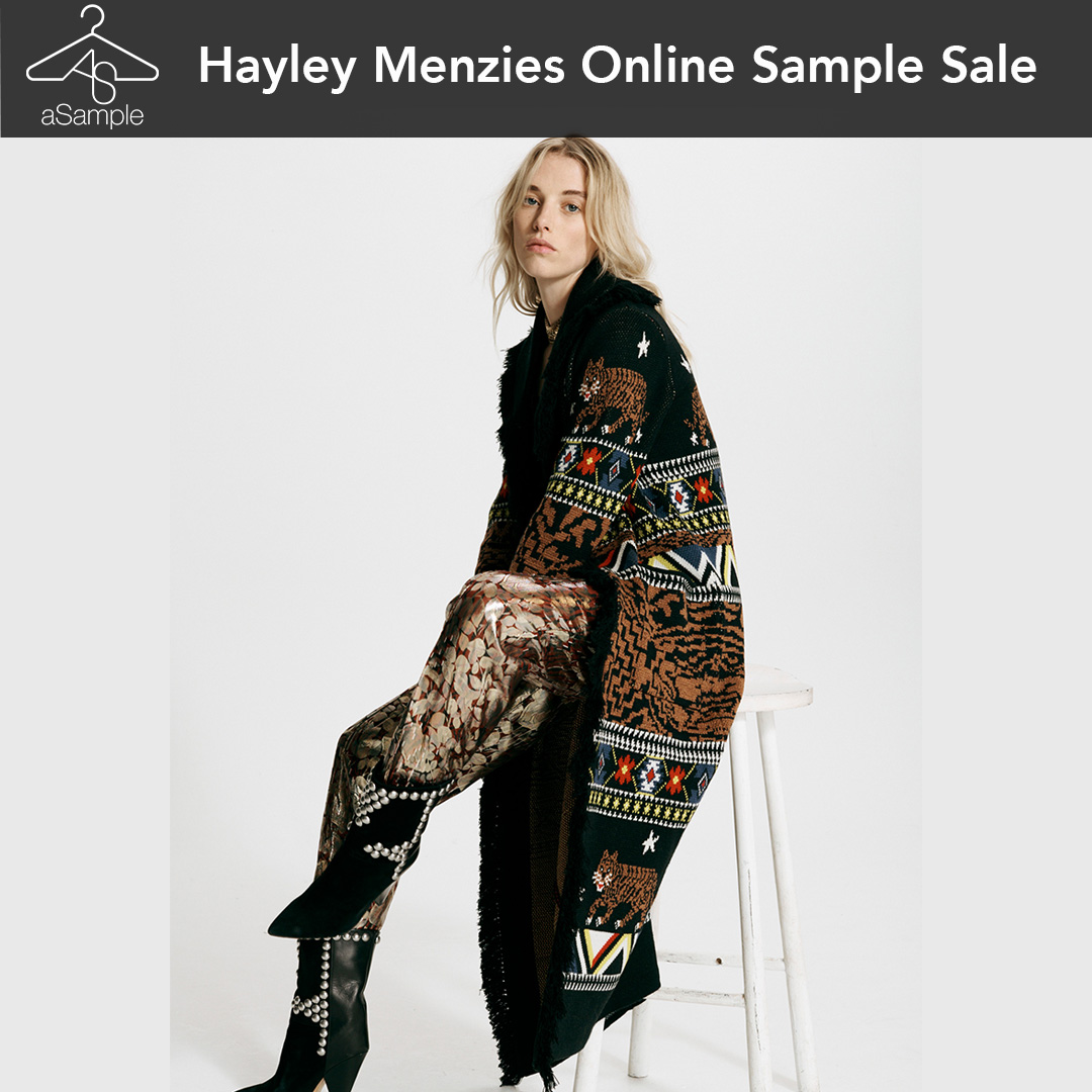 aSamplesale's tweet photo. We are delighted to announce that our next online sample sale is with the fabulous @hayleymenziesofficial Expect up 70% off RRP across all categories. 

WHEN:
2nd - 5th December, 8am - 8pm

WHERE:
https://t.co/oCTO2BMTbi https://t.co/6HQUq2W3mj