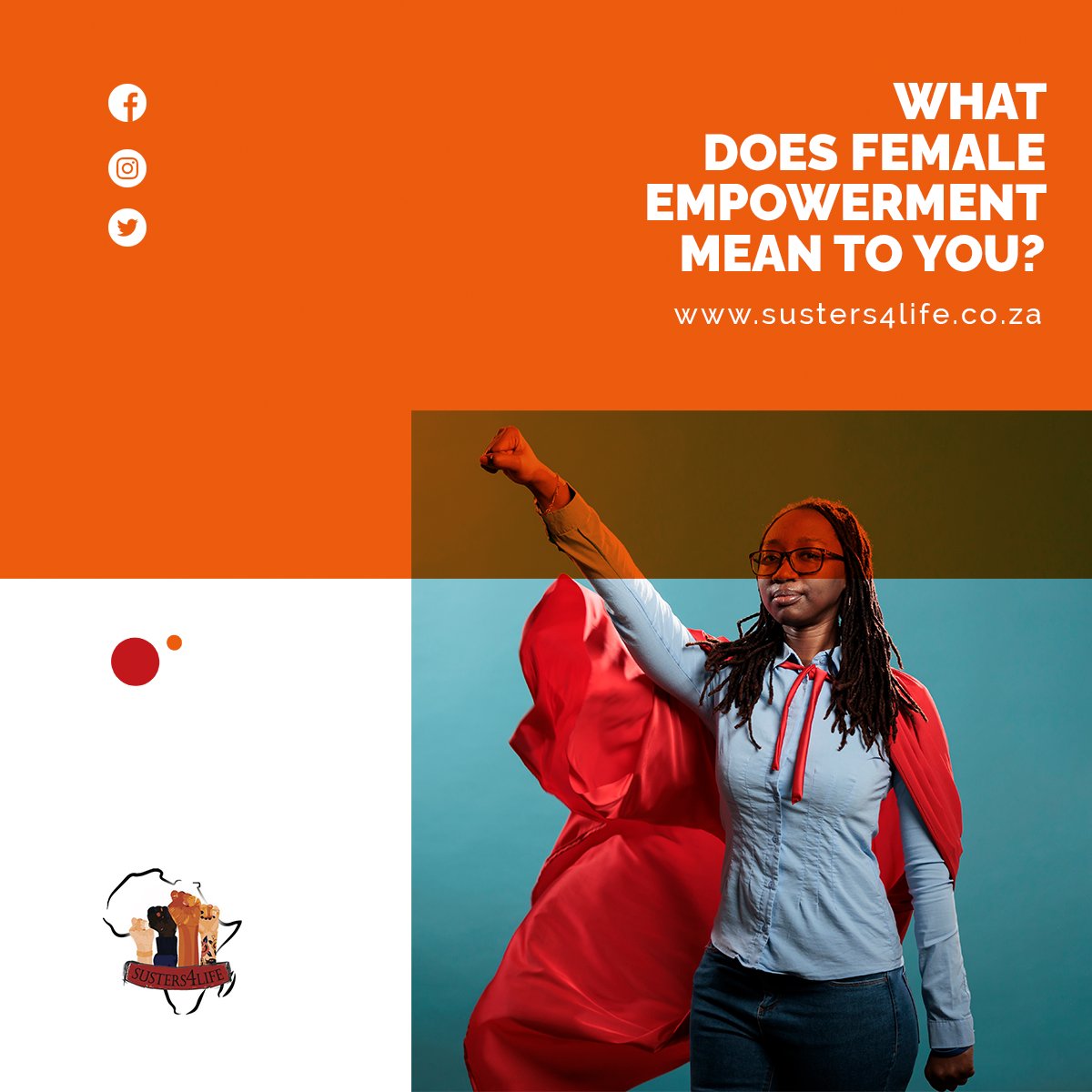4Susters's tweet photo. The thing about empowerment is that everyone gets to define it in their way! You get to choose what empowerment means and what makes you feel a sense of it!

What signifies empowerment and strength for you? Let us know in the comments below!

#susters4life #4susters #gbv https://t.co/KtmsVoV01M