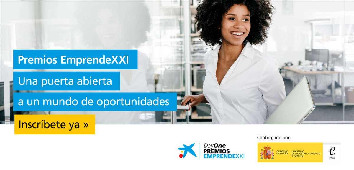 ¿Tienes una microempresa o PYME de base tecnológica Innovadora?

Ahora puedes presentar tu candidatura a los Premios EMPRENDE XXI

Una puerta abierta a un mundo de oportunidades

¡Hasta el 15/12!👇
my.mtr.cool/yxzuoqokfq