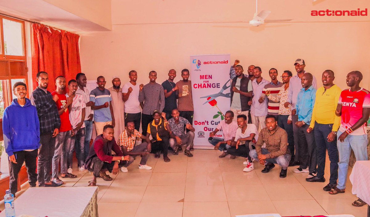 Male involvement is critical to ending #FGM/C. We are engaging men and boys in #IsioloCounty with an intention of shaping their attitudes towards women and girls' rights. Those engaged have become agents of change within their communities.  #Men4Change #16DaysOfActivism