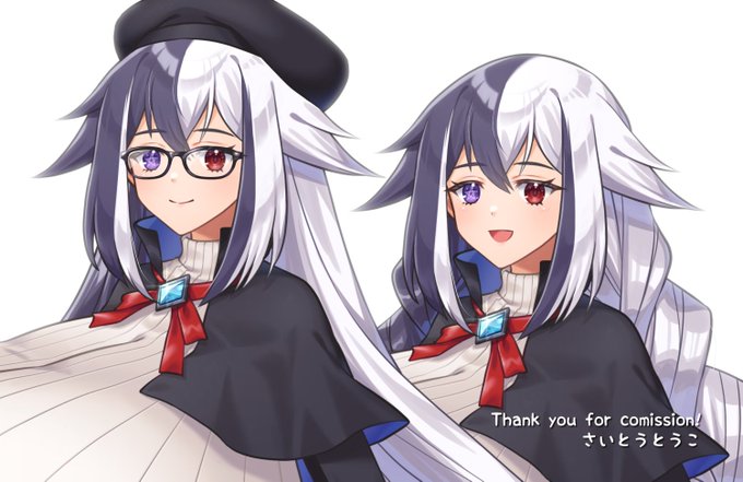 コミッションいつもありがとうございます(^^♪
がんばって過去一でっかく描きました。三つ編みは私の趣味です🥰(全体はピクシブかSkebで見てね) 