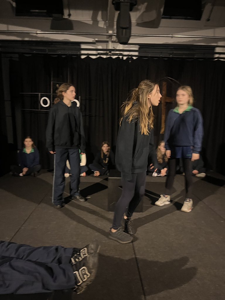 We are excited for our dress and technical rehearsals today! Our Pupils are demonstrating outstanding acting skills and working together like a professional theatre company #ensemble #gcsedrama #acting