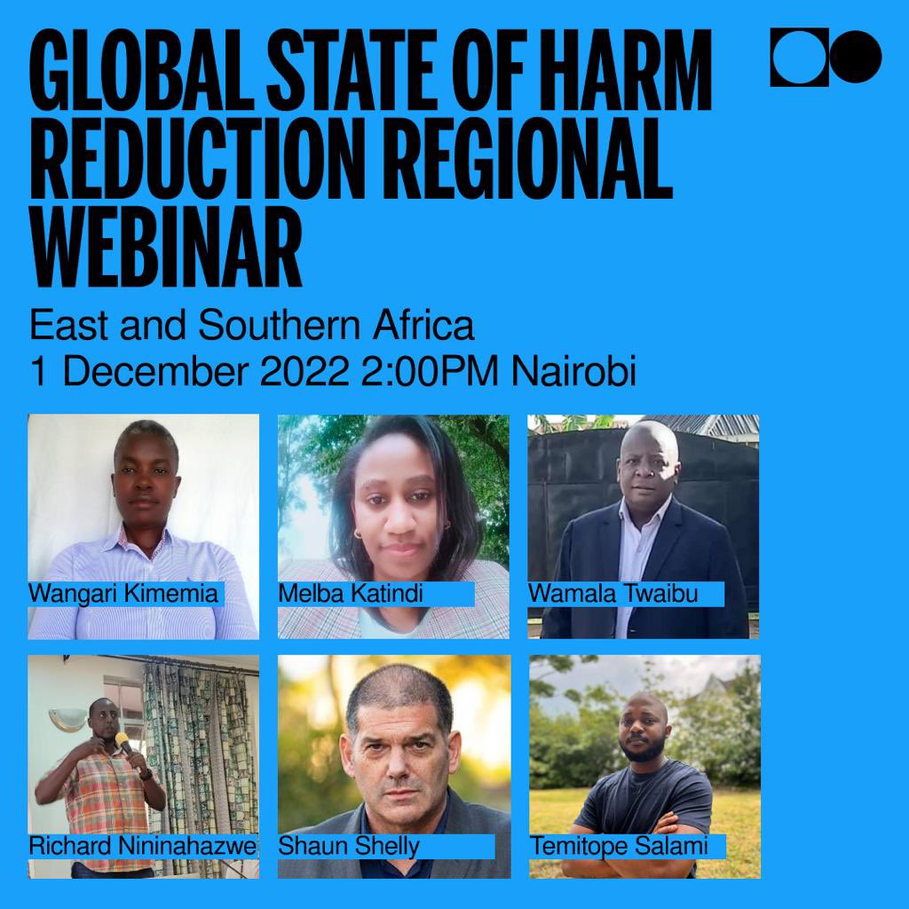 What is the state of Harm Reduction in East and Southern Africa? 

Make sure to join us tomorrow on the link below and get to get insights from experts in this space.
us06web.zoom.us/webinar/regist…