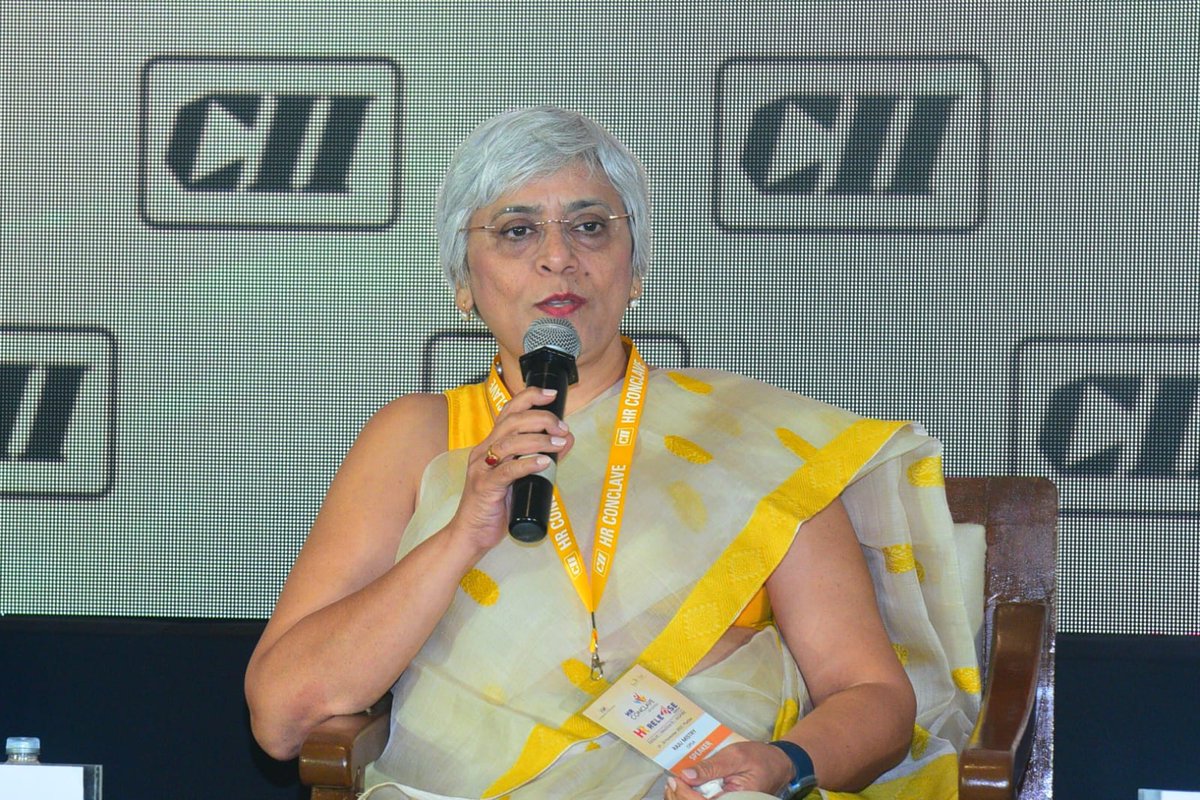 'There are 3 most important things about brand proposition - How authentic it is, How uniform it is and consistency'

- Raju Mistry (She/Her)
President and Group CHRO
Cipla

#CIIHRConclave22 #humanresources #culture #hr #people #chro #hrconference #peopleandculture