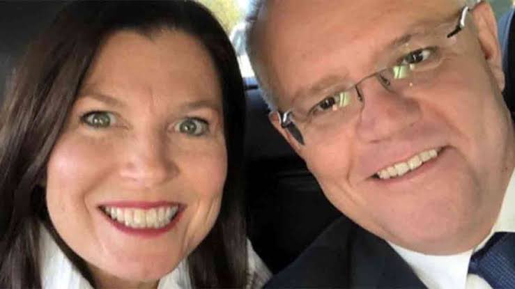 Morriscum and Jenny. 
Two Pentecostal grifters that conned the Australian public.🤮 
#censure #CensureMorrison #auspol #LNPCorruptionParty #LNPfail