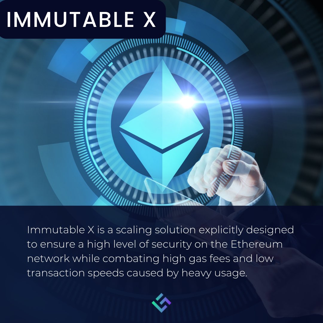 GameLabsLtd's tweet photo. Immutable X is a scaling solution explicitly designed to ensure a high level of security on the Ethereum network. For detail: https://t.co/0JDpxz4LFz
#crypto #cryptogaming #nft #nftgaming #metaverse #web3 #blockchain #blockchaintechnology #gamelabs #cryptoresearch #nftresearch https://t.co/BhSthTlByp