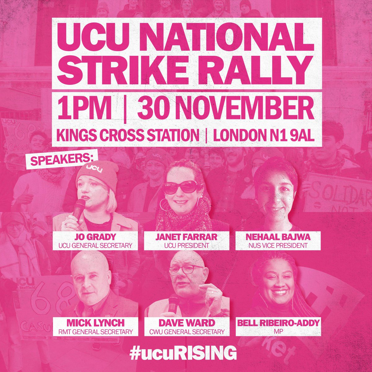 🚨 TODAY is the day

Our union's BIGGEST ever National Rally

You don't want to miss this 👇

#ucuRISING