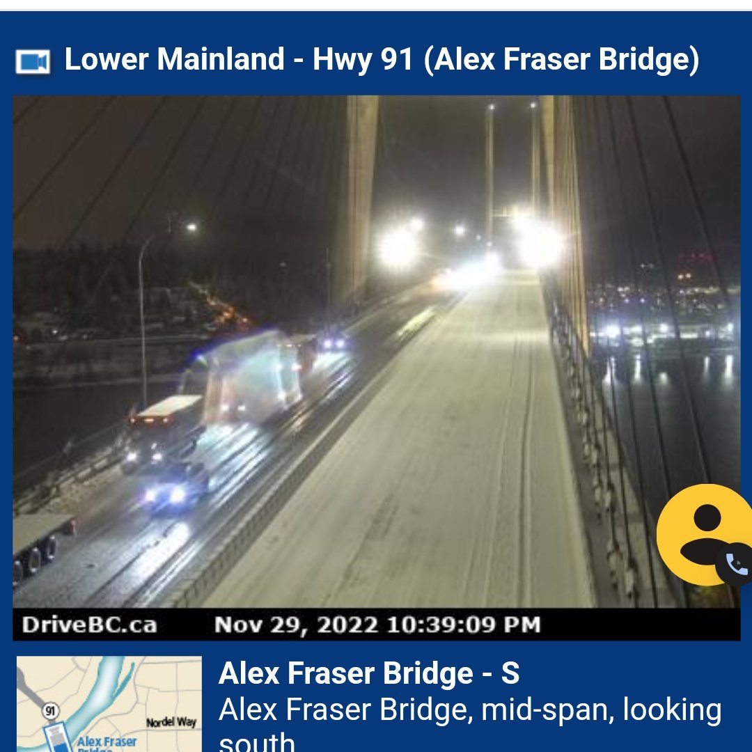 Ramanbrar784's tweet photo. @DriveBC Start honking guys!!!!!!   We need one lane to be open, can't wait more, its already been 8 Hours #HonkHonk #HonkHonk @DriveBC #AlexFraserBridge https://t.co/7hmtxLkcyo