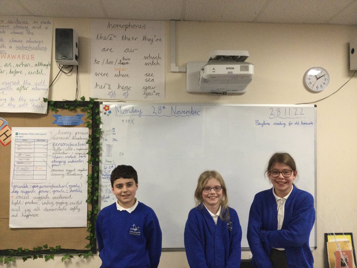 Introducing this year’s Computing Technicians and E-Safety Officers! They can’t wait to help out in classroom Computing lessons across the school and spread the message about staying safe online. <a href="/SchoolWhitegate/">Whitegate C/E School</a>