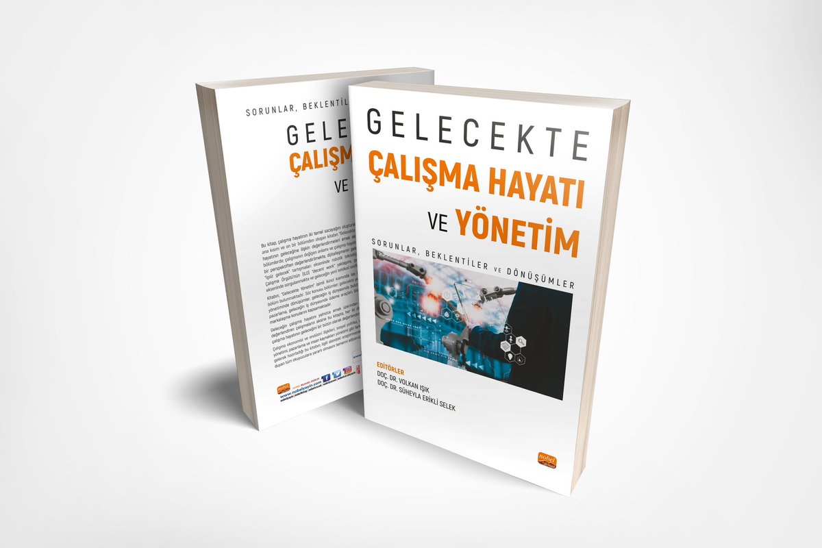 Geleceğin çalışma hayatında bizi neler bekliyor?sorusu üzerine alanında uzman meslektaşlarımızla bir araya gelerek uzun soluklu bir sürecin sonunda hazırladığımız bu eserin mutluluğunu yaşıyor ve alana katkılar sağlamasını diliyoruz.