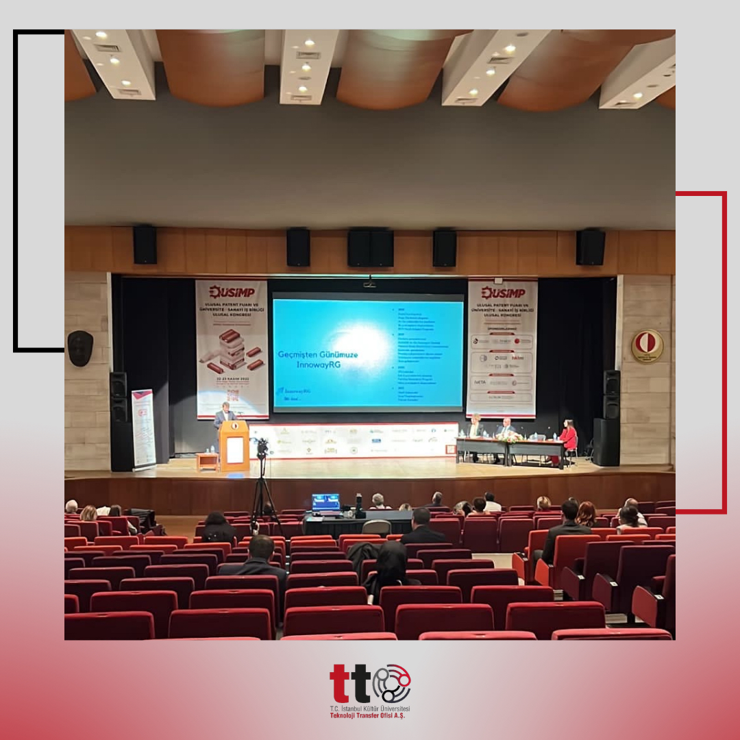 22-23 Kasım 2022 tarihlerinde <a href="/usimpmerkez/">ÜSİMP</a> tarafından düzenlenen Ulusal Patent Fuarı ve Üniversite-Sanayi İş Birliği Ulusal Kongresi'ne katıldık. Fuar kapsamında <a href="/kulturtto/">İKÜ Teknoloji Transfer Ofisi</a> uzmanlarımızdan Yasin Şahin, sertifikasını ÜSİMP YK Bşk. <a href="/Serbest4Hamit/">Hamit Serbest - USIMP</a>'den aldı.
<a href="/IKUedu/">İstanbul Kültür Üniversitesi</a> <a href="/usimpatentfuari/">ÜSİMP Patent Fuarı</a>