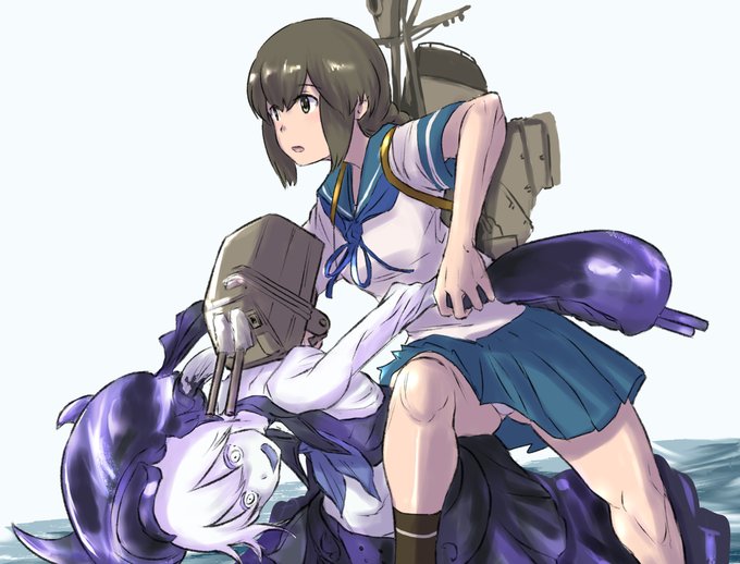 #見た人もなにか無言で吹雪型をあげる 