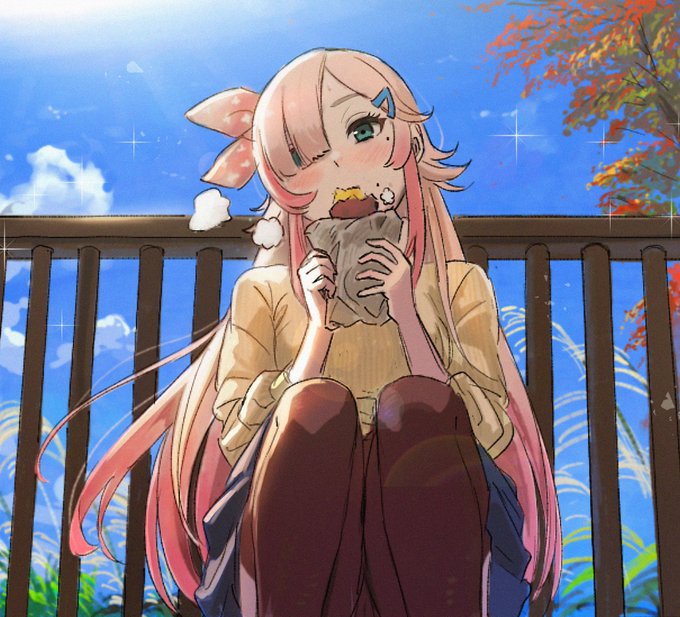 おつほ🎃秋も終わりだねぇ〜💦
でもグラコロの時期始まるもんね❤️
あと少しお仕事がんばろ🥰 