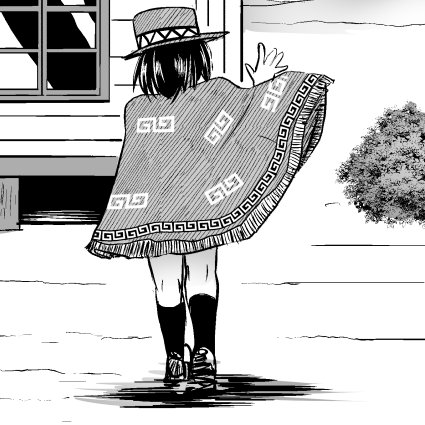 次郎さんはあとは描かせてもらえるとこで描くだけです 