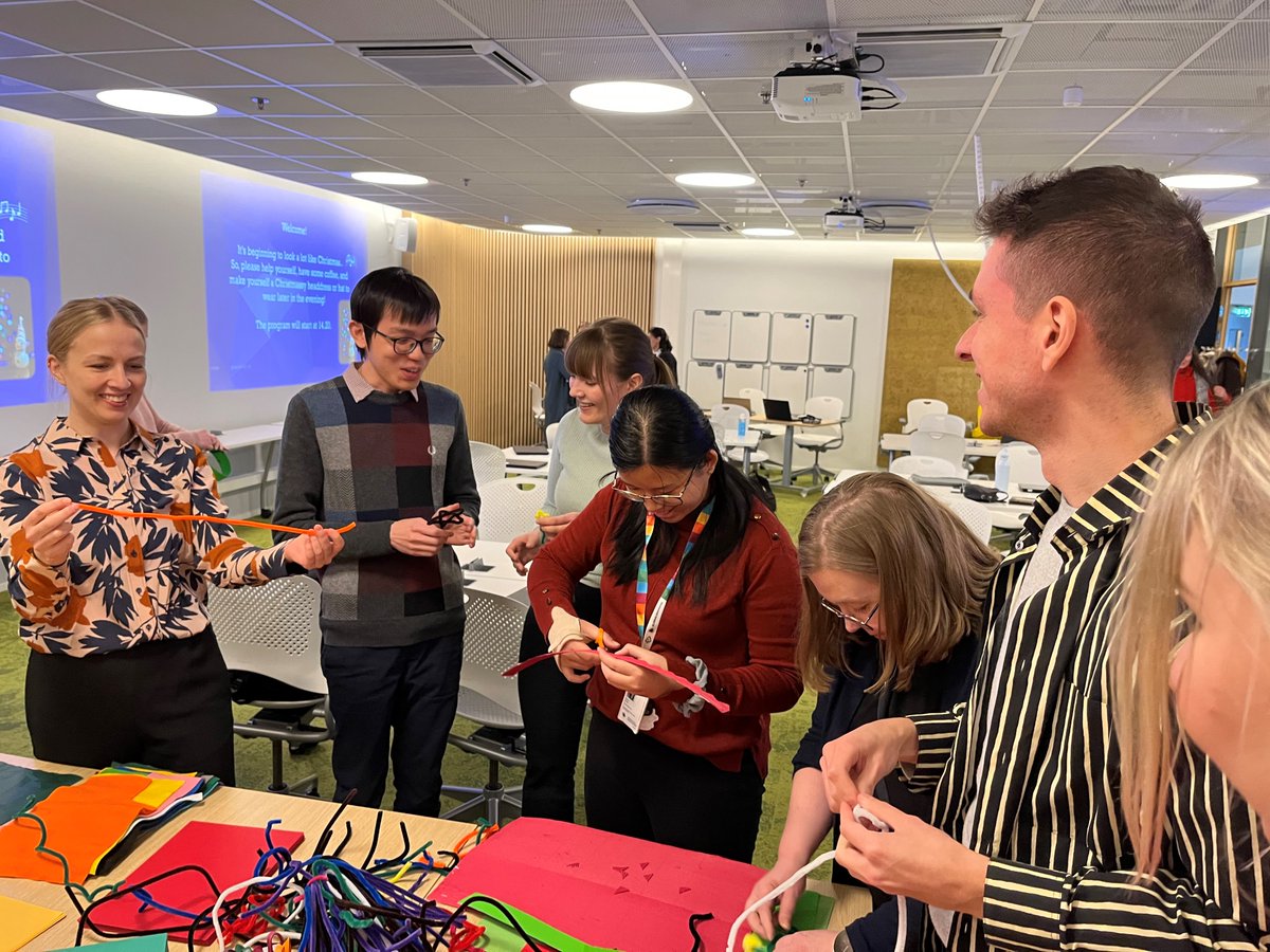 GrowingMindEdu's tweet photo. Great thanks to all presenters and active participants! Joint #growingmind researcher meeting yesterday with result higlights e.g. #growthmindset #digitalparenting #mathematicanxiety #climatechangedistress Towards educational transformations! @Akatemia_STN @EduSciHelsinki https://t.co/X1MFKi6mi0