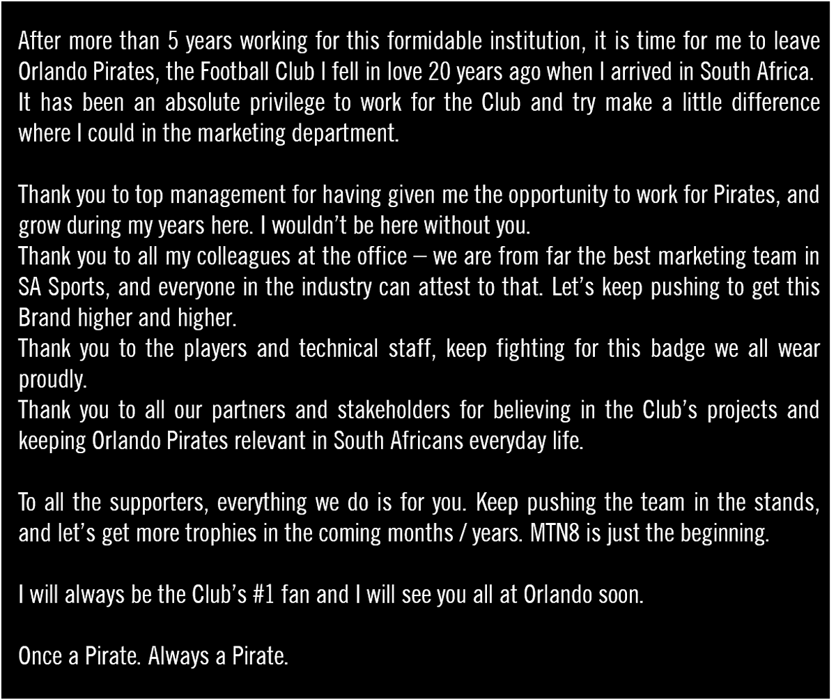 JoBertrand19's tweet photo. Thank you @orlandopirates 🖤❤️

#OnceAlways https://t.co/CaA8avqFyl