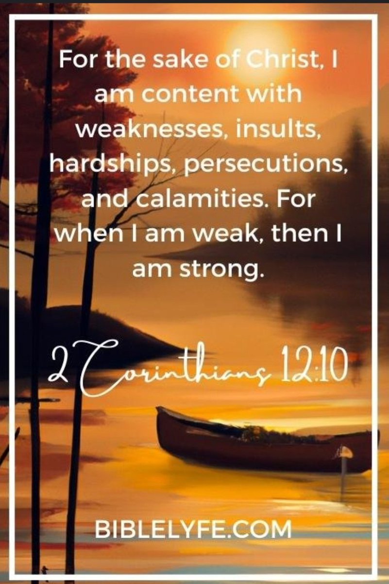 Stand strong for when you are weak this is when you are the strongest