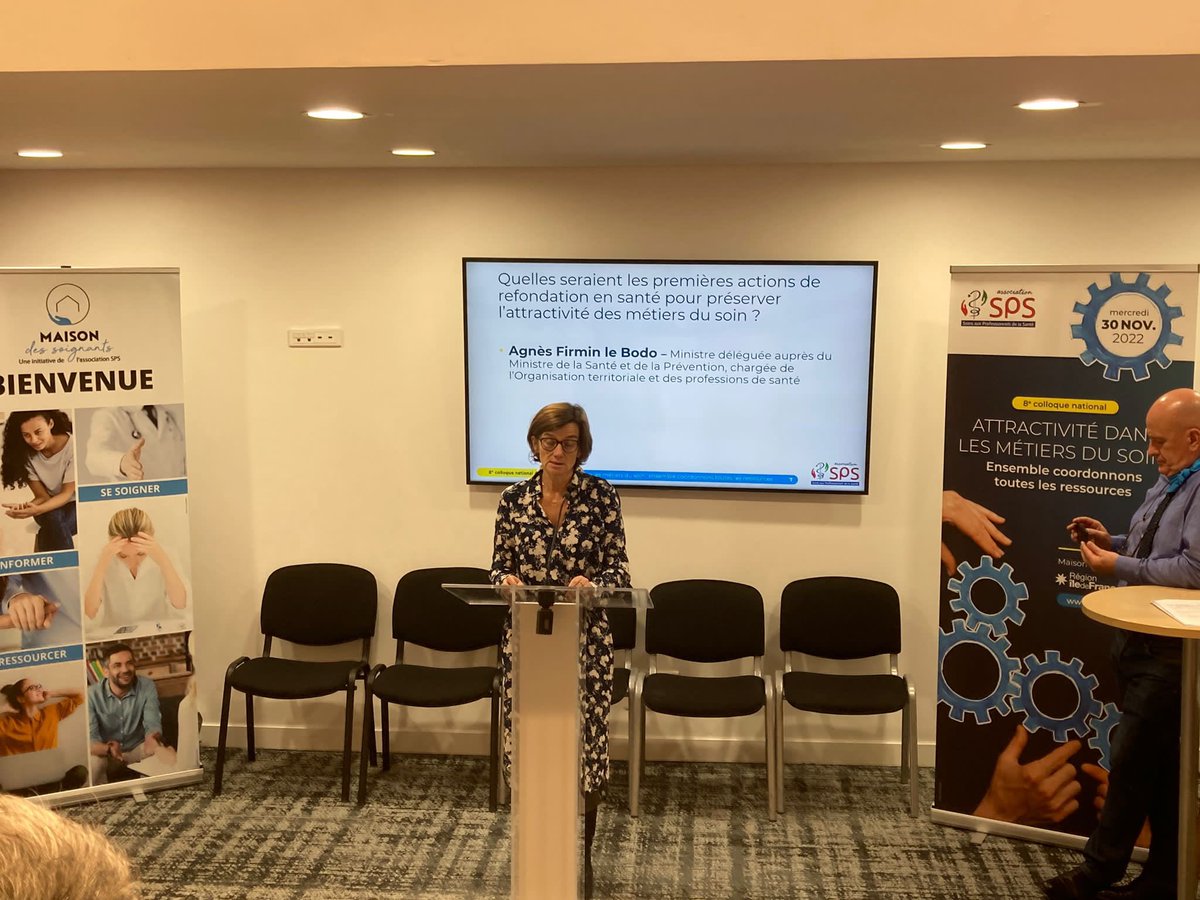 MaisonSoignants's tweet photo. En direct du 8eme colloque national de SPS. @AssoSPS
Comment rendre attractifs les métiers du soin ?
Comment soutenir les professionnels de la santé et les étudiants en souffrance ? #colloqueSPS #assosps https://t.co/xmcevSqg0m