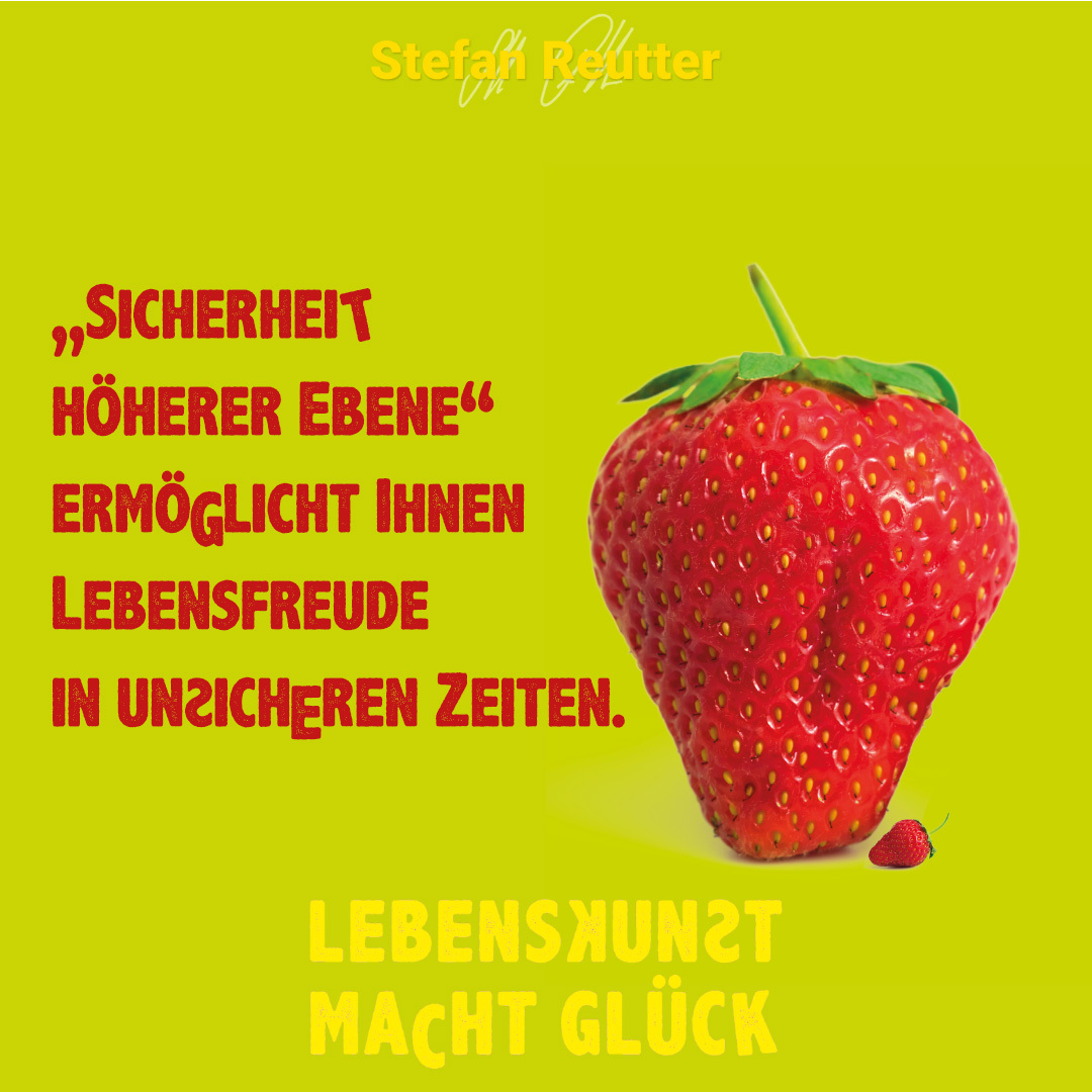 StefanReutter's tweet photo. Die Sicherheit im Außen, so wie sie sich viele wünschen – das war einmal. Darüber können Sie verzweifeln oder aber: in dieser Welt leben – und selbst Ihr persönliches Glück herbeiführen.
Mehr dazu in meinem Buch: https://t.co/AgS47Yk3dy

#lebenskunst #glück #lebenistschön #freude https://t.co/IyiRBcj3rH