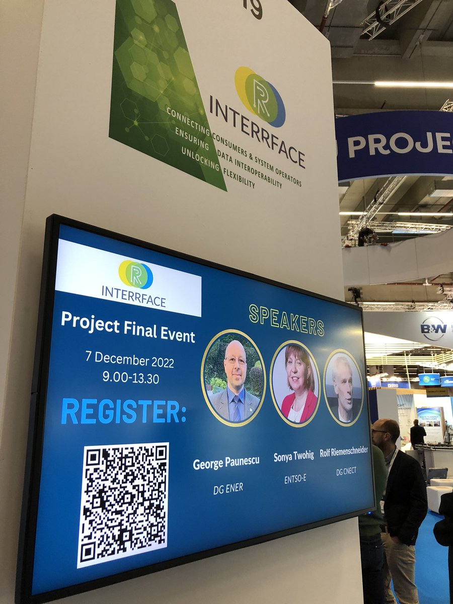 INTERRFACE H2020 (@interrfaceh) on Twitter photo Day2️⃣ at <a href="/Enlit_Europe/">Enlit Europe</a> - meet us at the EU🇪🇺 project zone and register for the final event of <a href="/InterrfaceH/">INTERRFACE H2020</a>
interrface.eu/events/interrf… Day2️⃣ at <a href="/Enlit_Europe/">Enlit Europe</a> - meet us at the EU🇪🇺 project zone and register for the final event of <a href="/InterrfaceH/">INTERRFACE H2020</a>
interrface.eu/events/interrf…