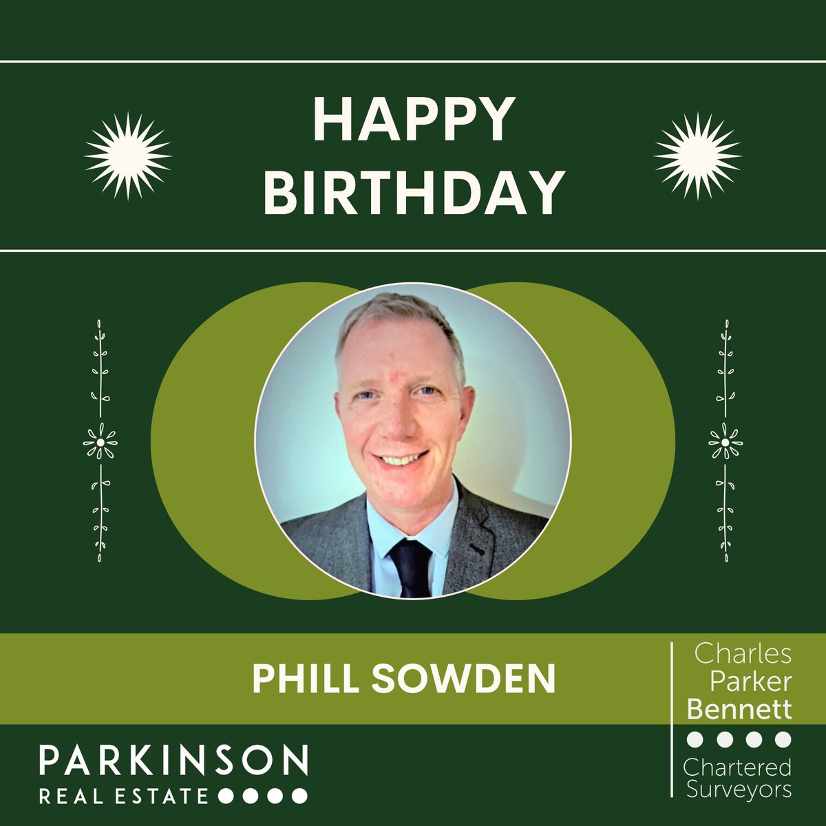 The @CPBPreston and @ParkinsonRE teams would like to wish Phill Sowden a very happy birthday today! 

As with all employees, we have left him a little something to enjoy on his special day! 🍷🎂

#HappyBirthday #Celebration #CharlesParkerBennett #ParkinsonRealEstate