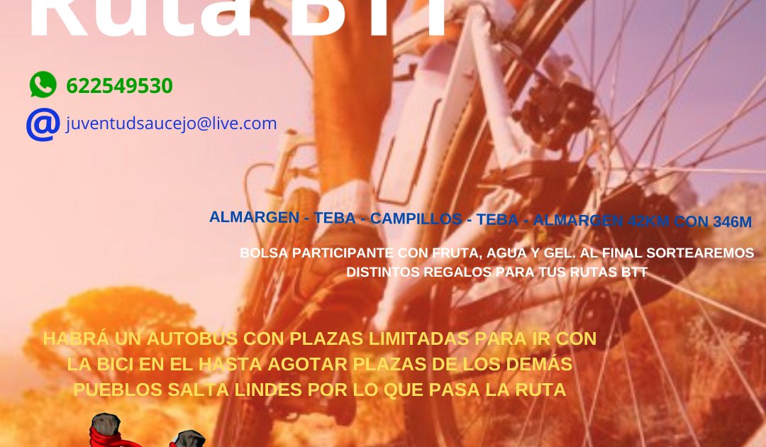 RUTA BTT "GRAN SENDA SALTA LINDES" ZONA MÁLAGA dlvr.it/Sdbdg5