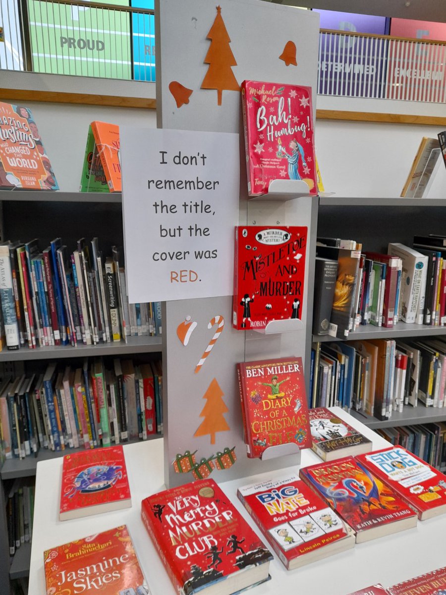 JR Library (@jr_library) on Twitter photo We're feeling very festive in the <a href="/TheJohnRoan/">The John Roan School</a> with this new display...
#readingforpleasure We're feeling very festive in the <a href="/TheJohnRoan/">The John Roan School</a> with this new display...
#readingforpleasure