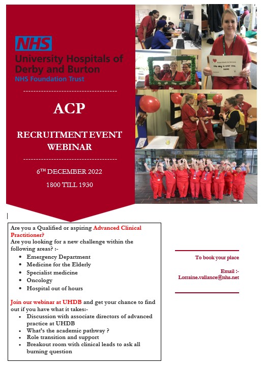 UHDB ACPs tweet media