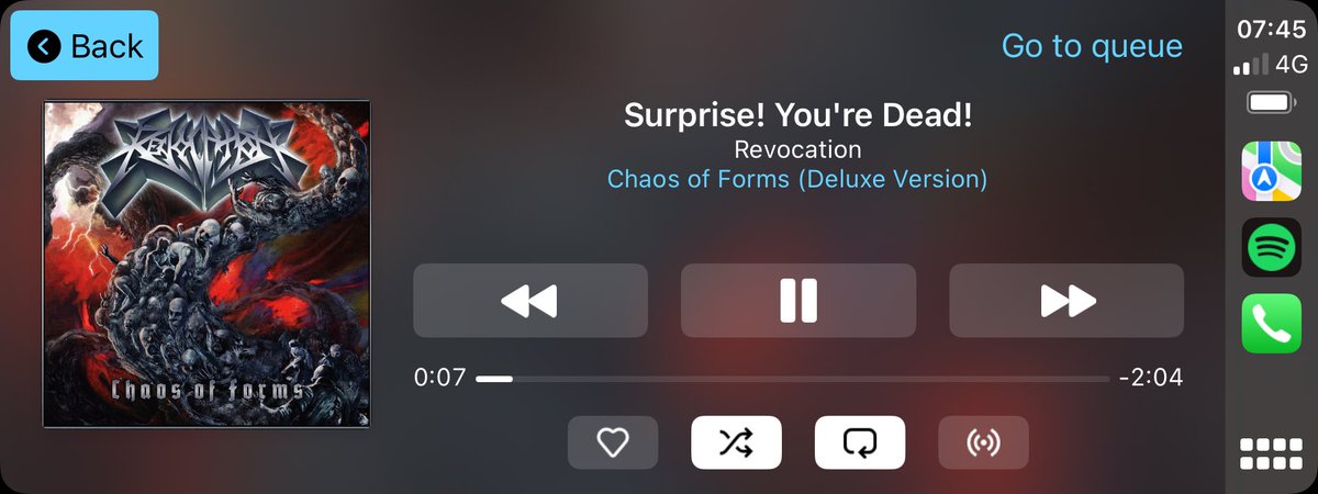 R4tser's tweet image. Wednesday drive to work tunes. 🤘🤓🤘
#Castrator
@Revocation 
@200StabWounds 
#Tombstoner