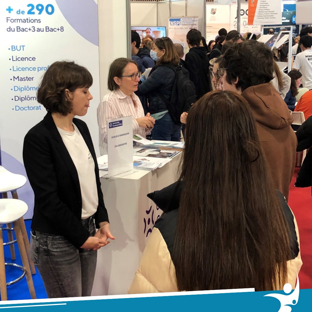 Vous avez été nombreux à nous rendre visite sur le salon de l’Éducation - l'Étudiant 🤩

Prochain rendez-vous le 4 février pour la JPO, resté connectés sur nos réseaux 😉

#alternance #apprentissage #formation #information #enseignement #supérieur