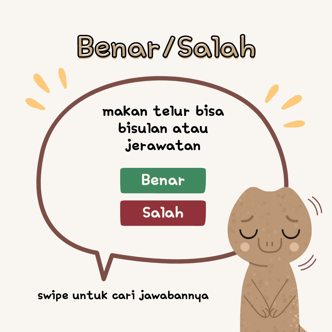 KikiPutry75's tweet photo. faktanya Telur merupakan bahan makanan hewani yang menjadi sumber protein, vitamin B2, B6, B12, dan selenium. Sedangkan kuning telur mengandung lemak, kalori, kolesterol, dan beberapa jenis mineral. @AXA_Mandiri https://t.co/607458sUC8